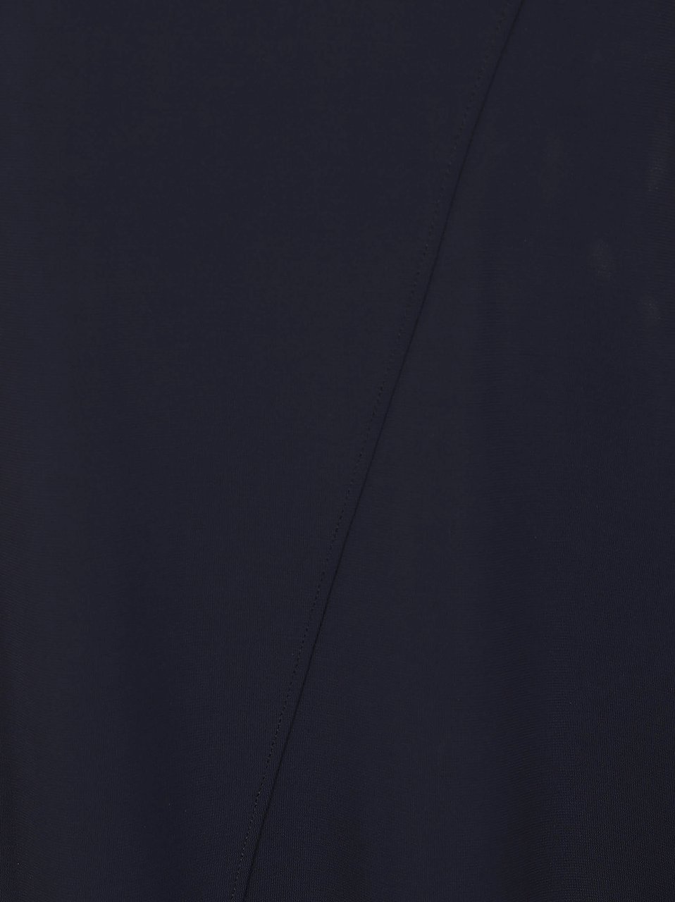 Max Mara Diagonal Inlay Long Dress In Soft Stretch Viscose Crepe Blauw