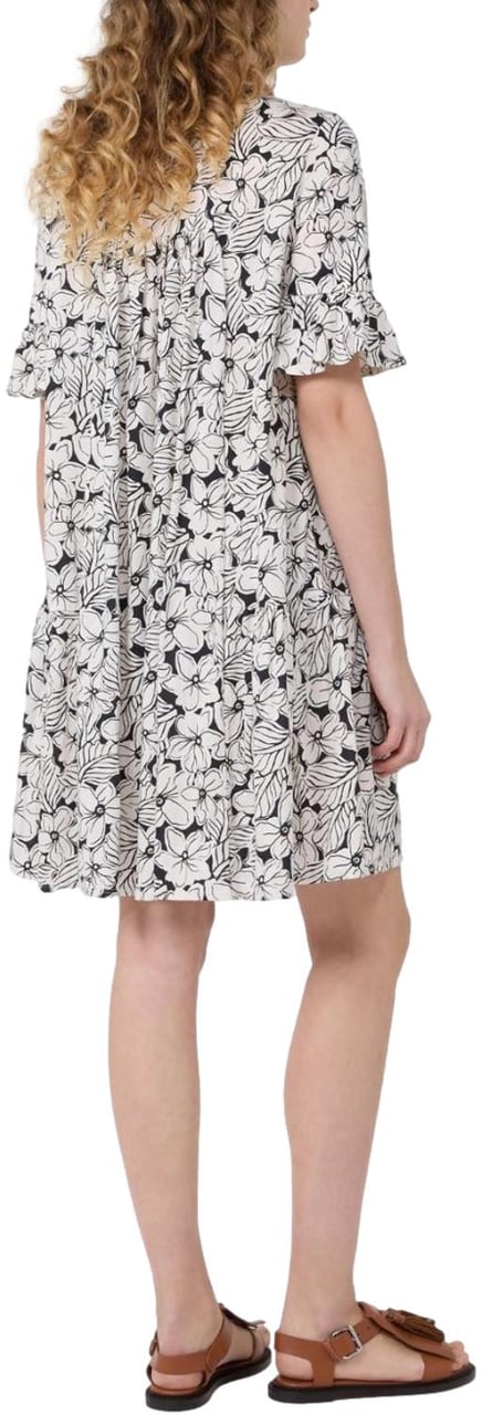 Max Mara Dresses Nero Hawaii Wit