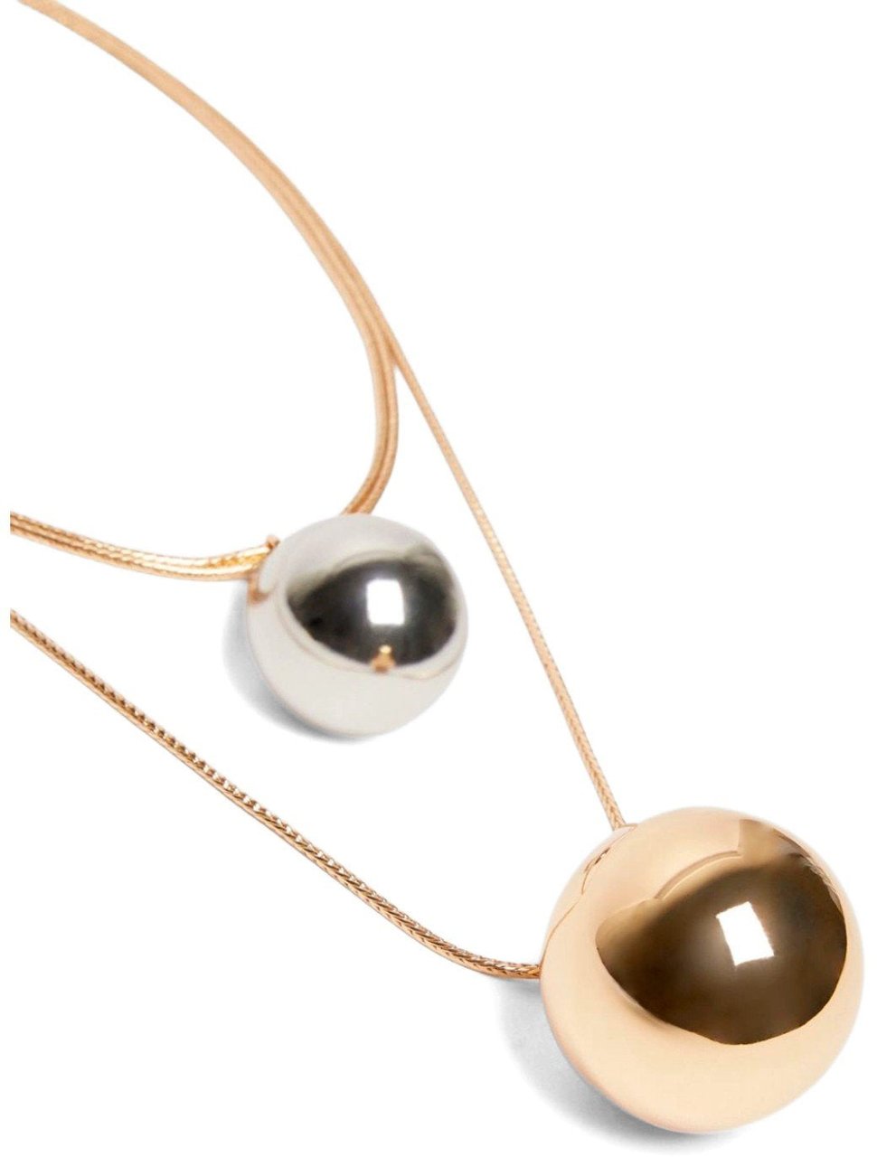 Max Mara MAX MARA WEEKEND RADENTE BICOLOR NECKLACE Goud