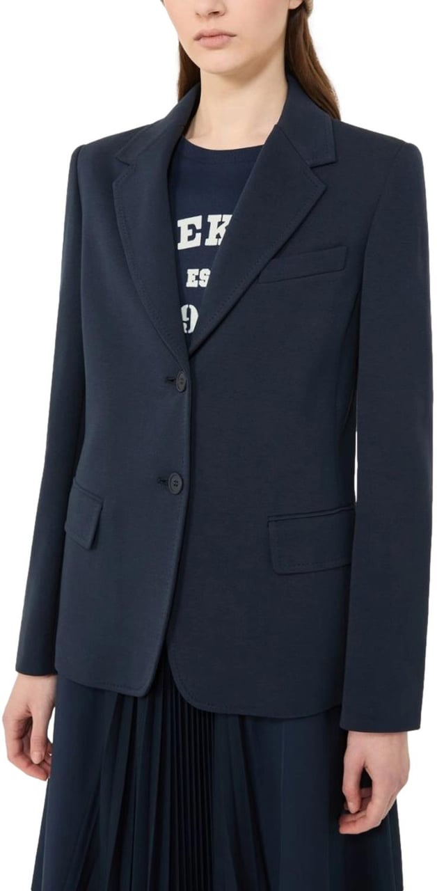 Max Mara Jackets Blu Navy