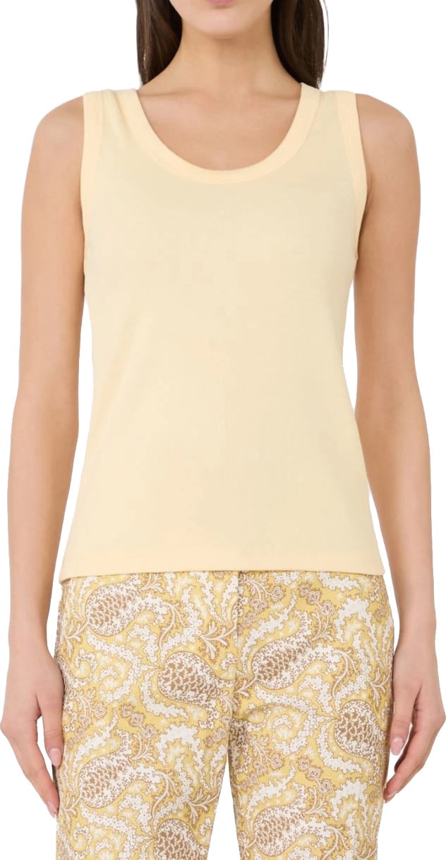 Max Mara Sweaters Giallo Chiaro Geel