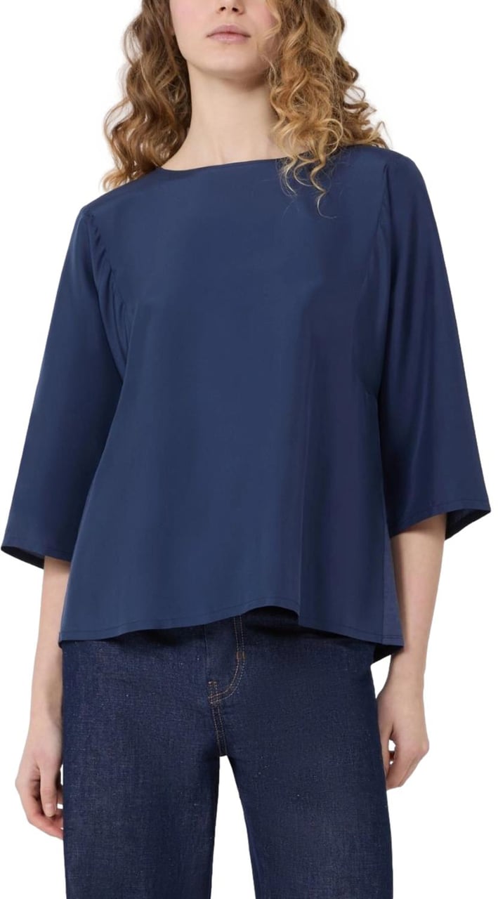 Max Mara Sweaters Blu Blauw