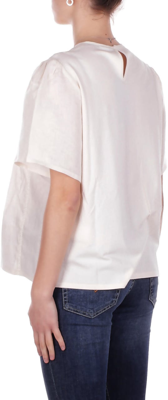 Max Mara Shirts Beige Wit