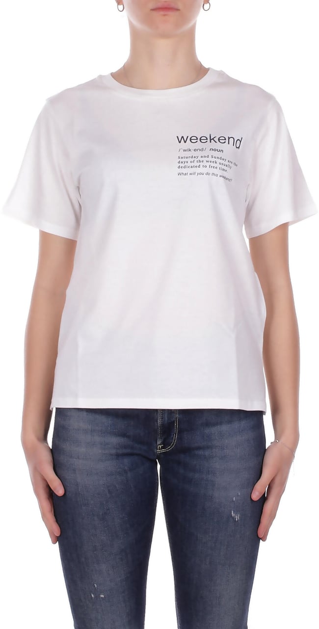 Max Mara T-Shirts And Polos White Wit