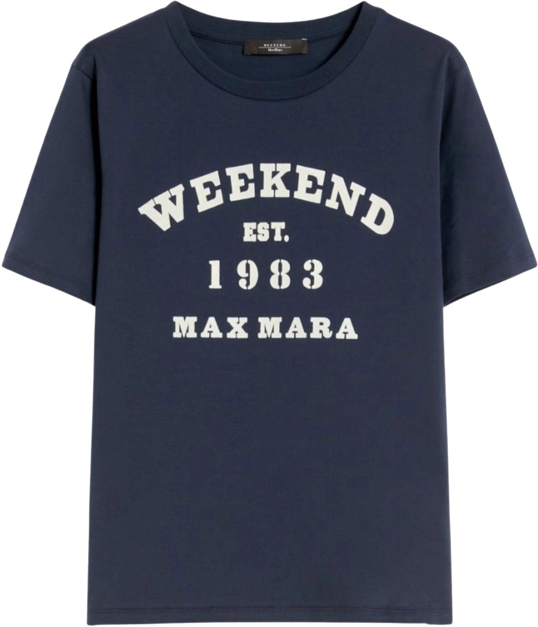 Max Mara Max Mara Weekend Wkdtenue T-shirts Donkerblauw 2615971051600 Blauw