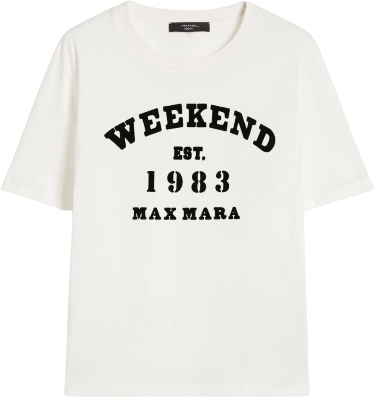 Max Mara Weekend Wkdtenue T-shirts Ecru 2615971051600 Wit