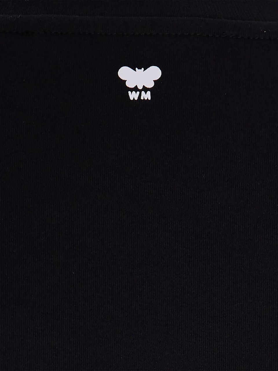 Max Mara T-Shirts And Polos Nero Ricamo Fiori Zwart