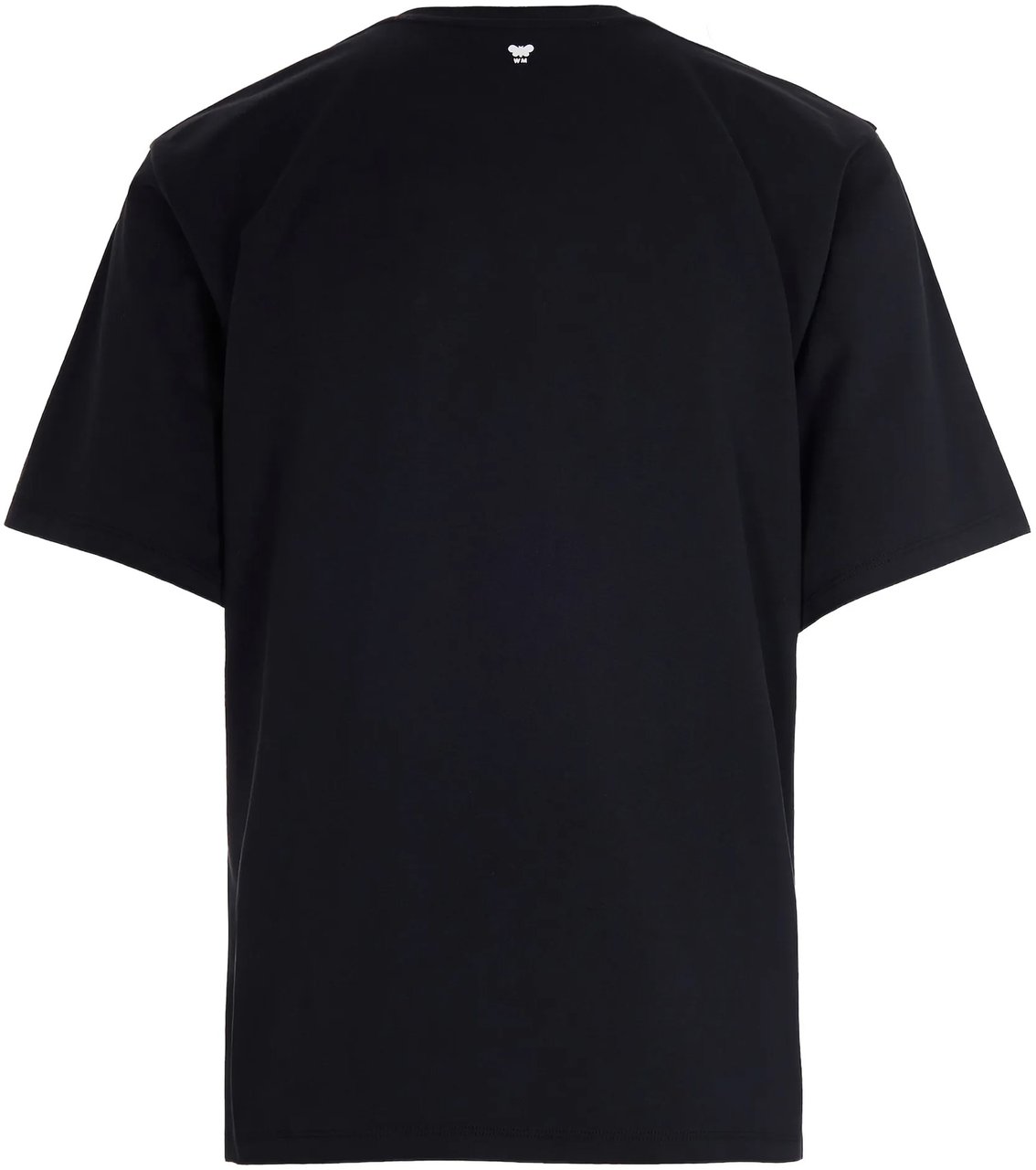 Max Mara T-Shirts And Polos Nero Ricamo Fiori Zwart