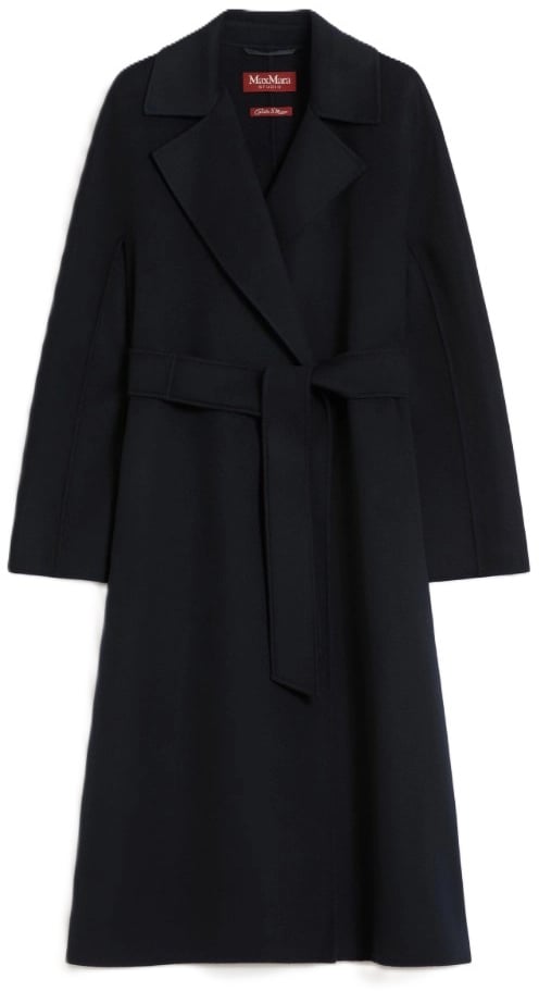Max Mara Coats Blu Navy