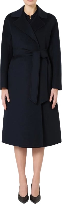 Max Mara Coats Blu Navy