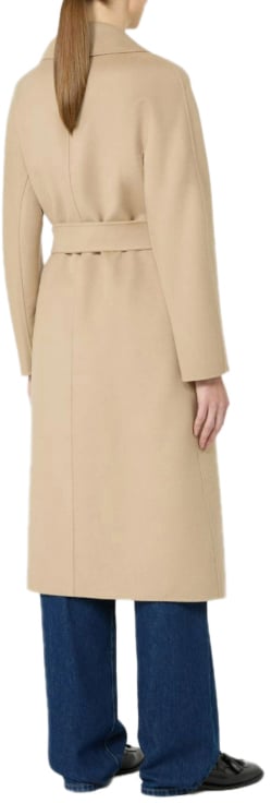 Max Mara Coats Sand Beige