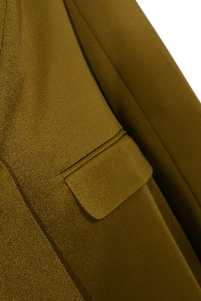 Max Mara Jackets Verde Oliva Donkergroen