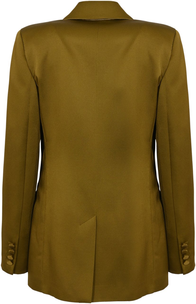 Max Mara Jackets Verde Oliva Donkergroen