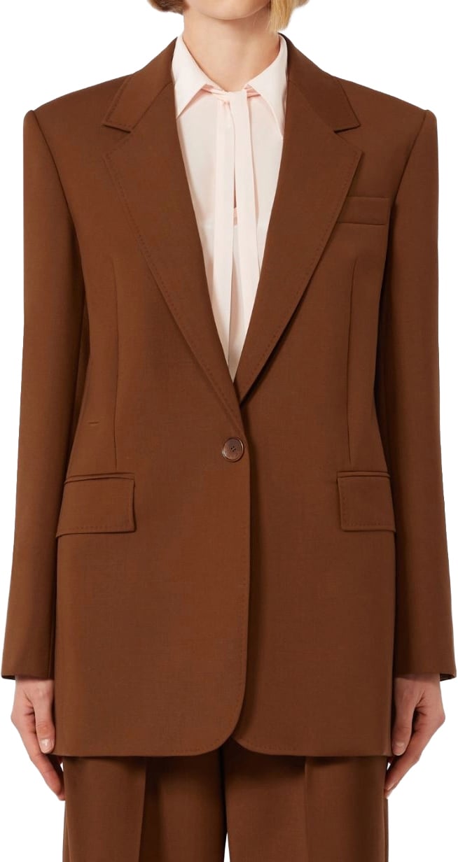 Max Mara Jackets Cioccolato Bruin