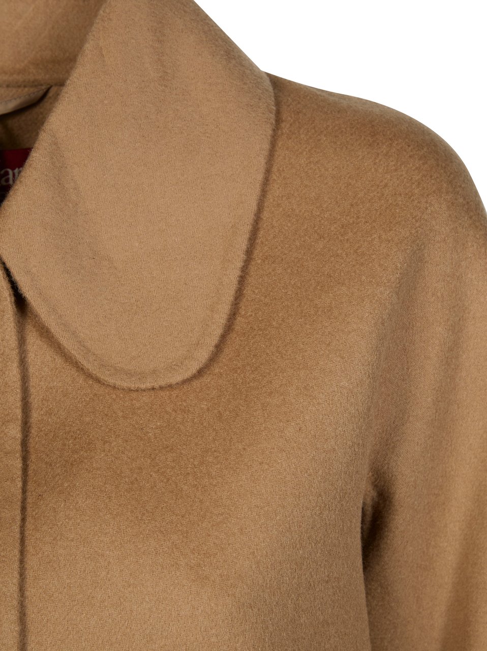 Max Mara Brown Trionfo Cropped Pleated Jacket Bruin