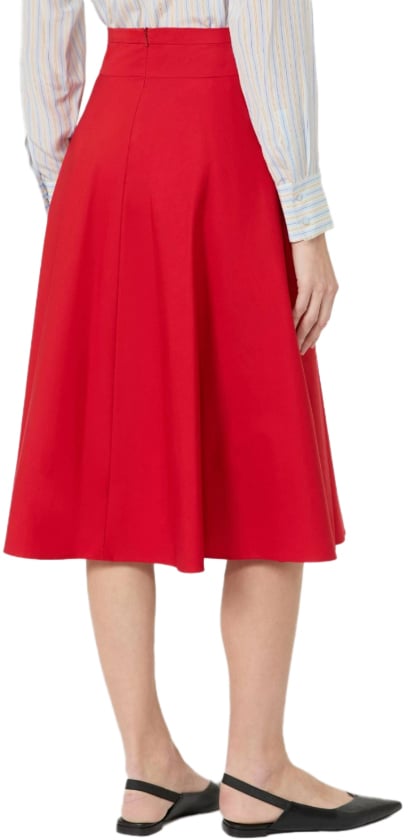 Max Mara Skirts Rosso Rood