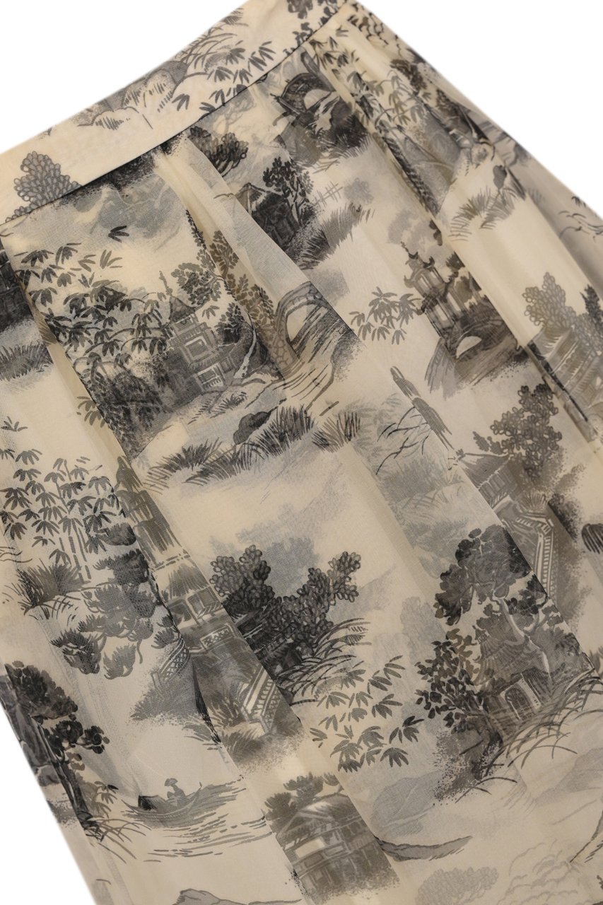 Max Mara Skirts Black Beige
