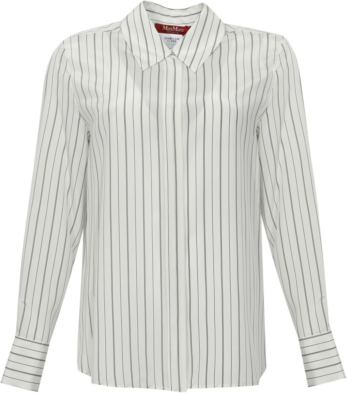 Max Mara Shirts Green Groen