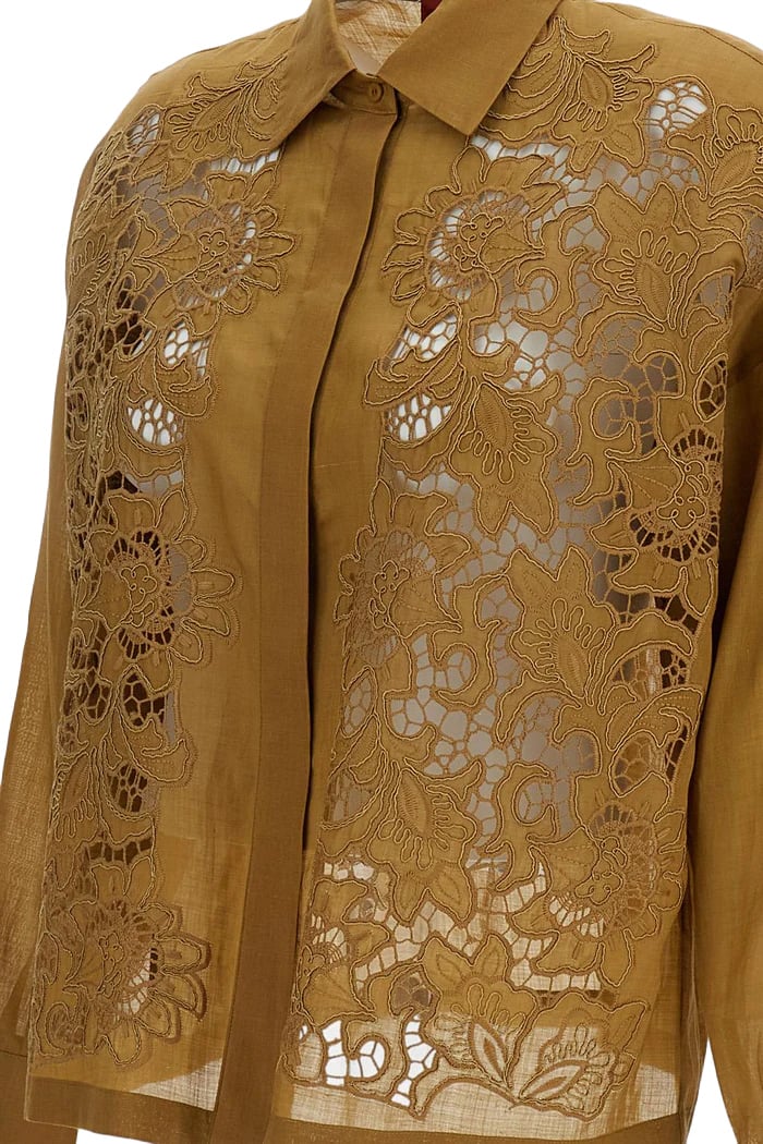 Max Mara Shirts Ocra Beige