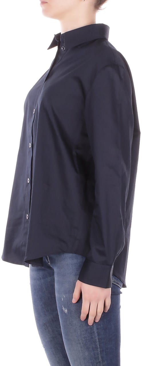 Max Mara Shirts Blue Blauw