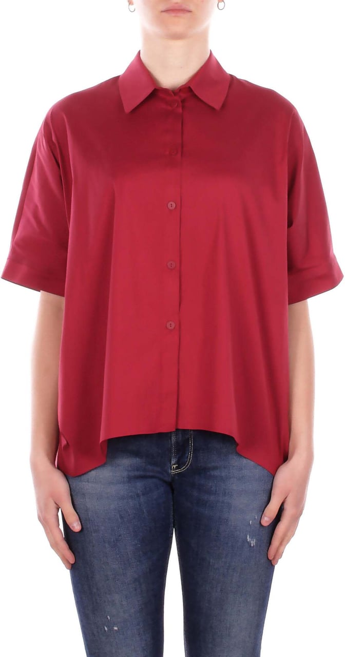 Max Mara Shirts Geranio Maroon