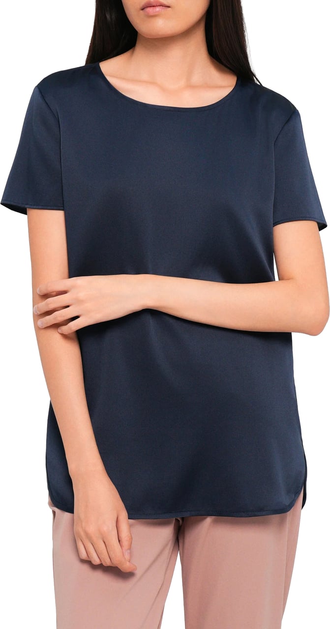 Max Mara Shirts Blu Notte Navy
