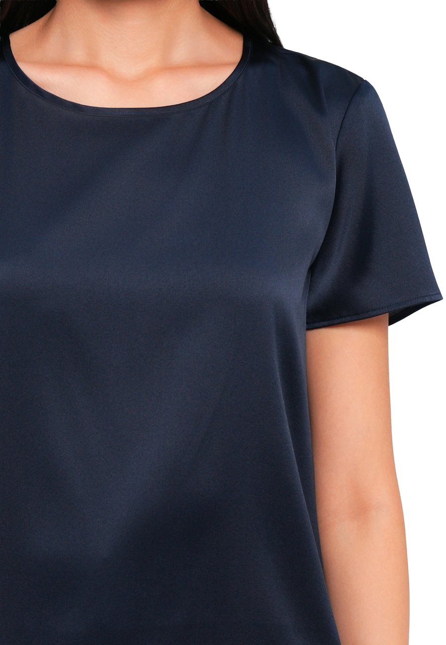 Max Mara Shirts Blu Notte Navy