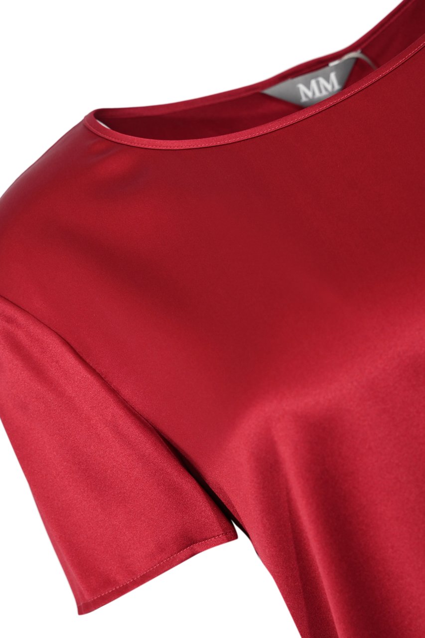 Max Mara Shirts Rutenio Rosso Roze