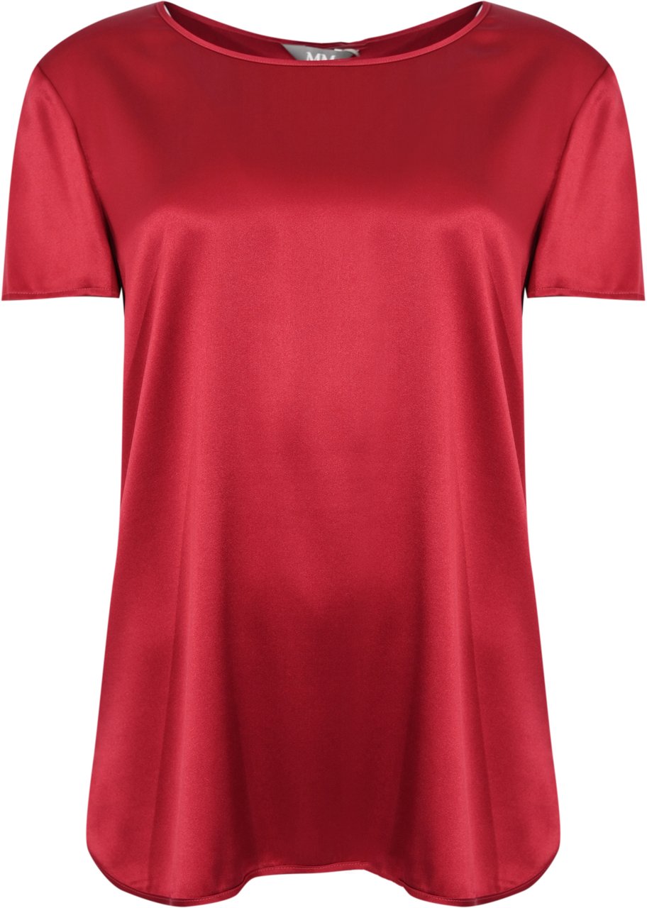 Max Mara Shirts Rutenio Rosso Roze