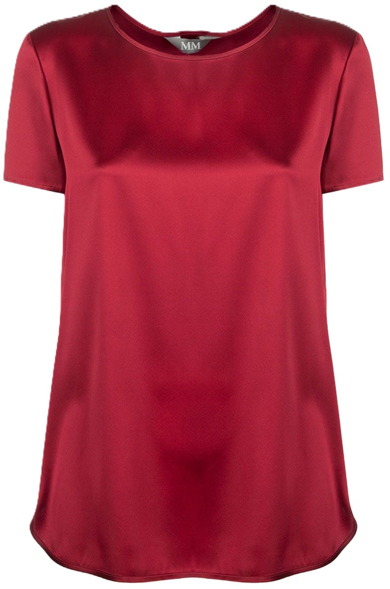 Max Mara Shirts Rutenio Rosso Maroon
