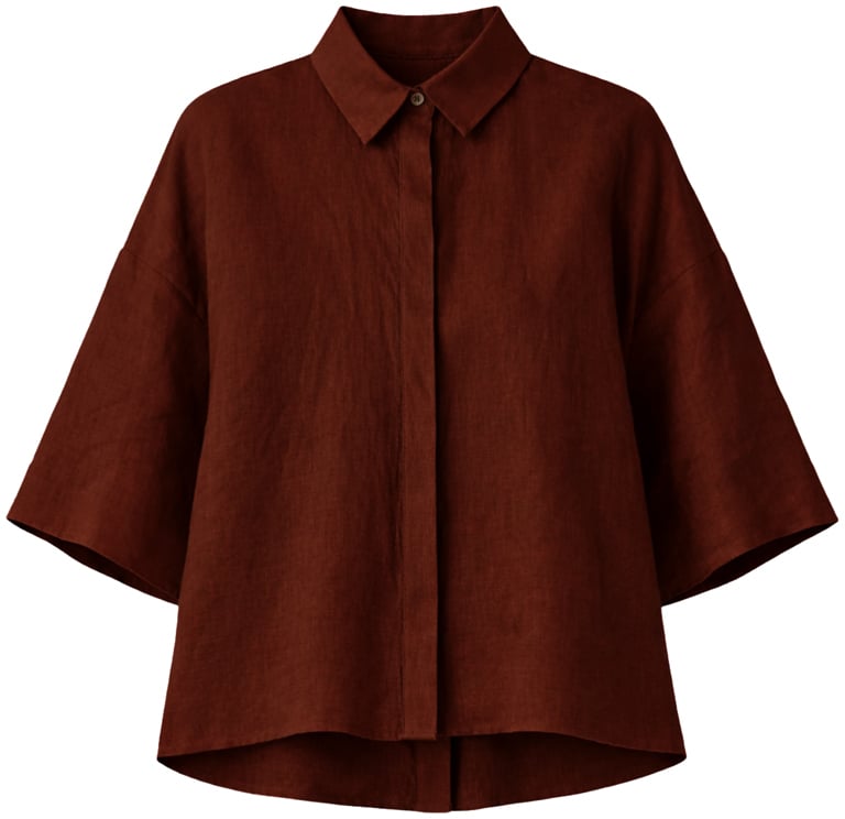 Max Mara Shirts Nocciola Bruin