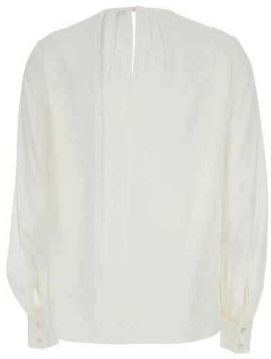 Max Mara Shirts Seta Wit