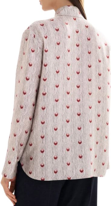 Max Mara Shirts Sabbia Pois Irregolari Beige