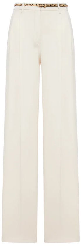 Max Mara Trousers White Wit