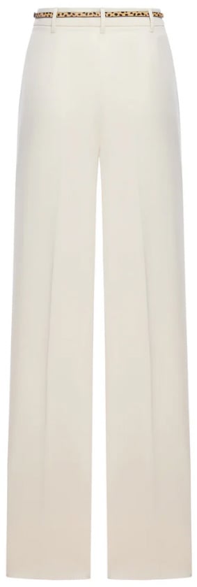 Max Mara Trousers White Wit