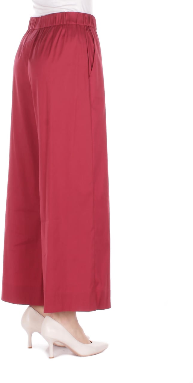 Max Mara Trousers Geranio Rood