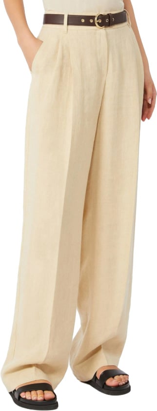 Max Mara Trousers Beige Beige