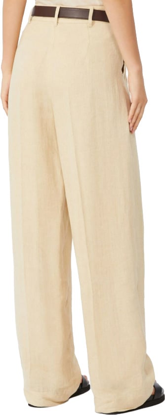 Max Mara Trousers Beige Beige