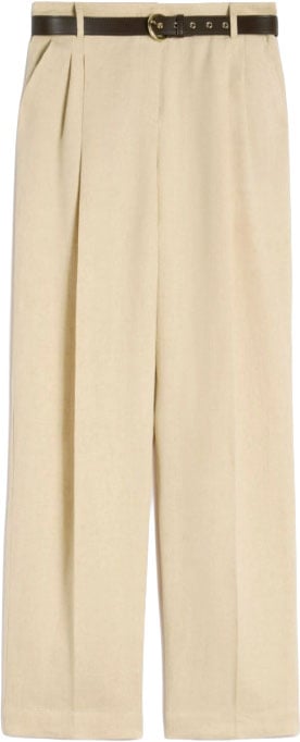 Max Mara Trousers Beige Beige