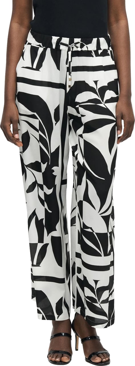 Max Mara Rtw Nero Stampa Floreale Divers