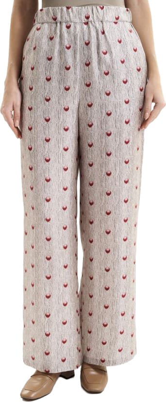 Max Mara Rtw Sabbia Pois Irregolari Beige