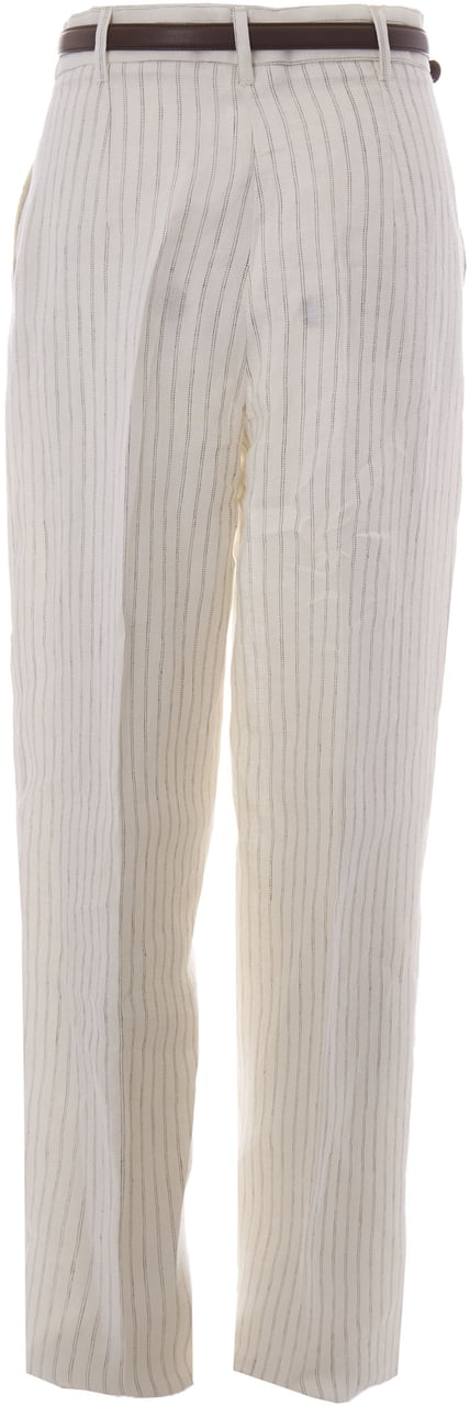 Max Mara Trousers Naturale Wit