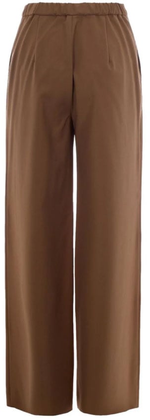 Max Mara Trousers Cammello Beige
