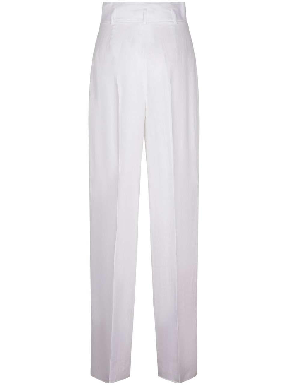 Max Mara High-Waisted Tailored Trousers with Pleats and Pockets Wit