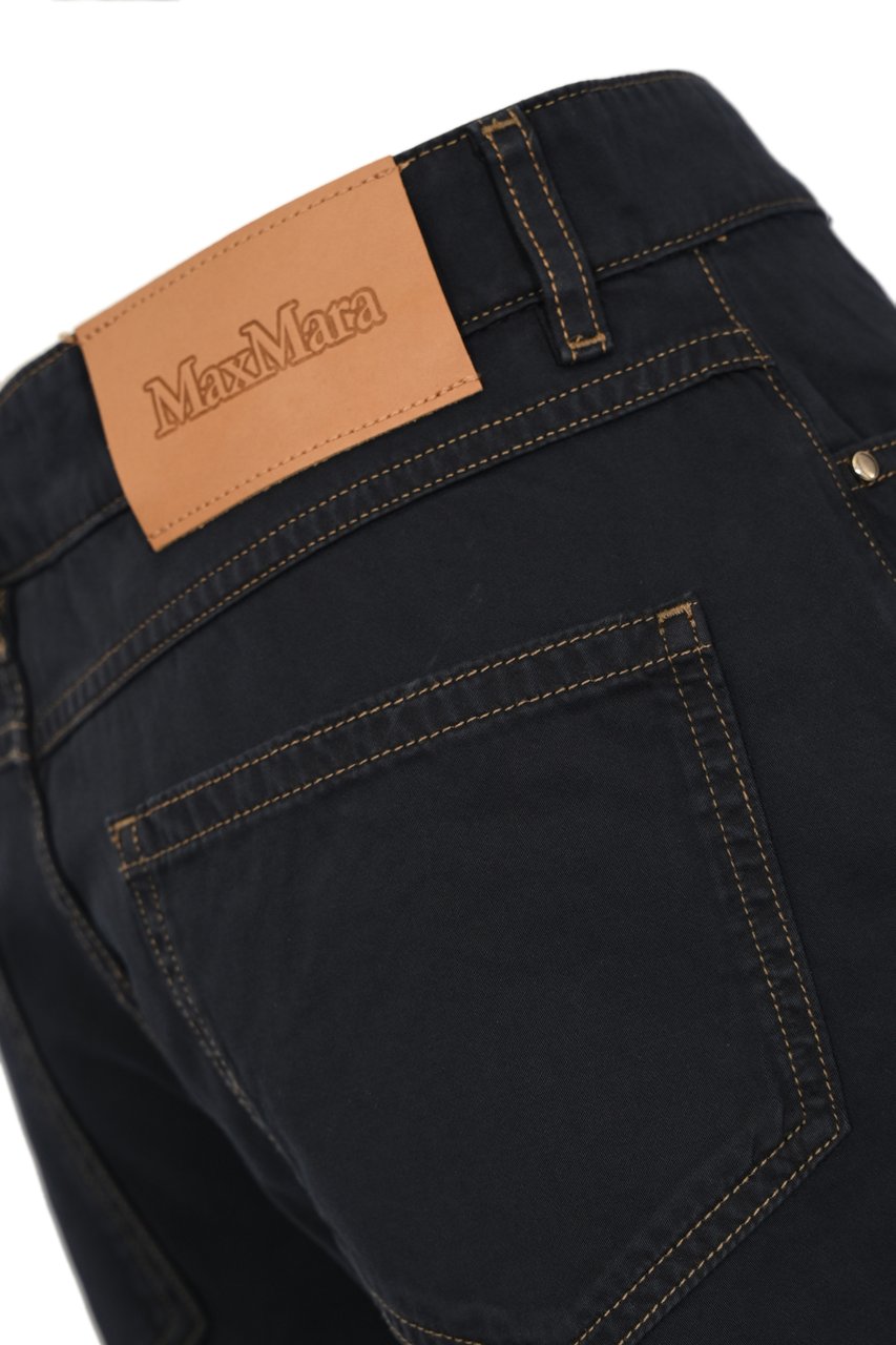 Max Mara Trousers Blue Navy