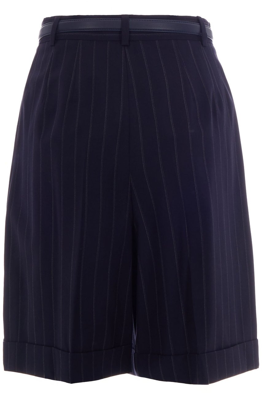 Max Mara Shorts Blue Blauw