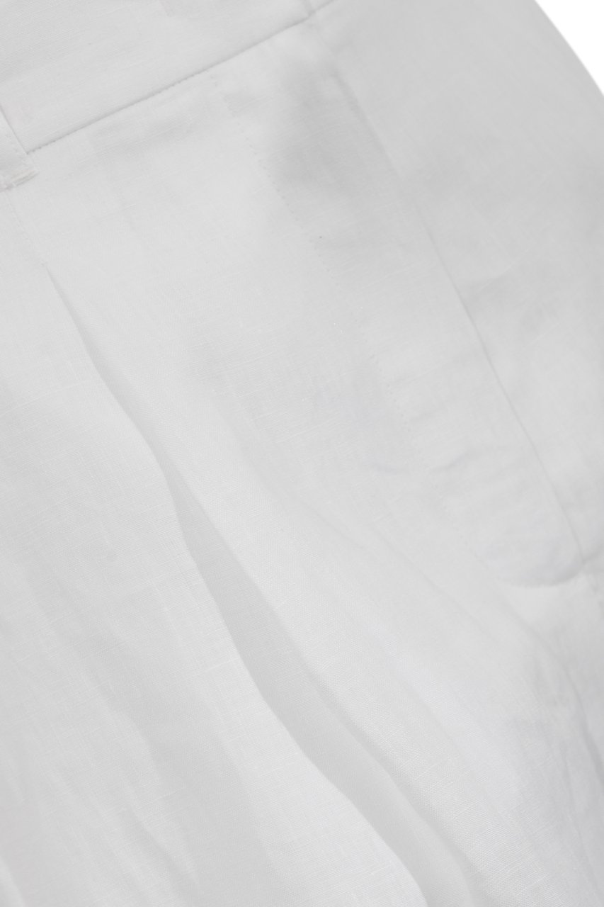 Max Mara Trousers White Wit
