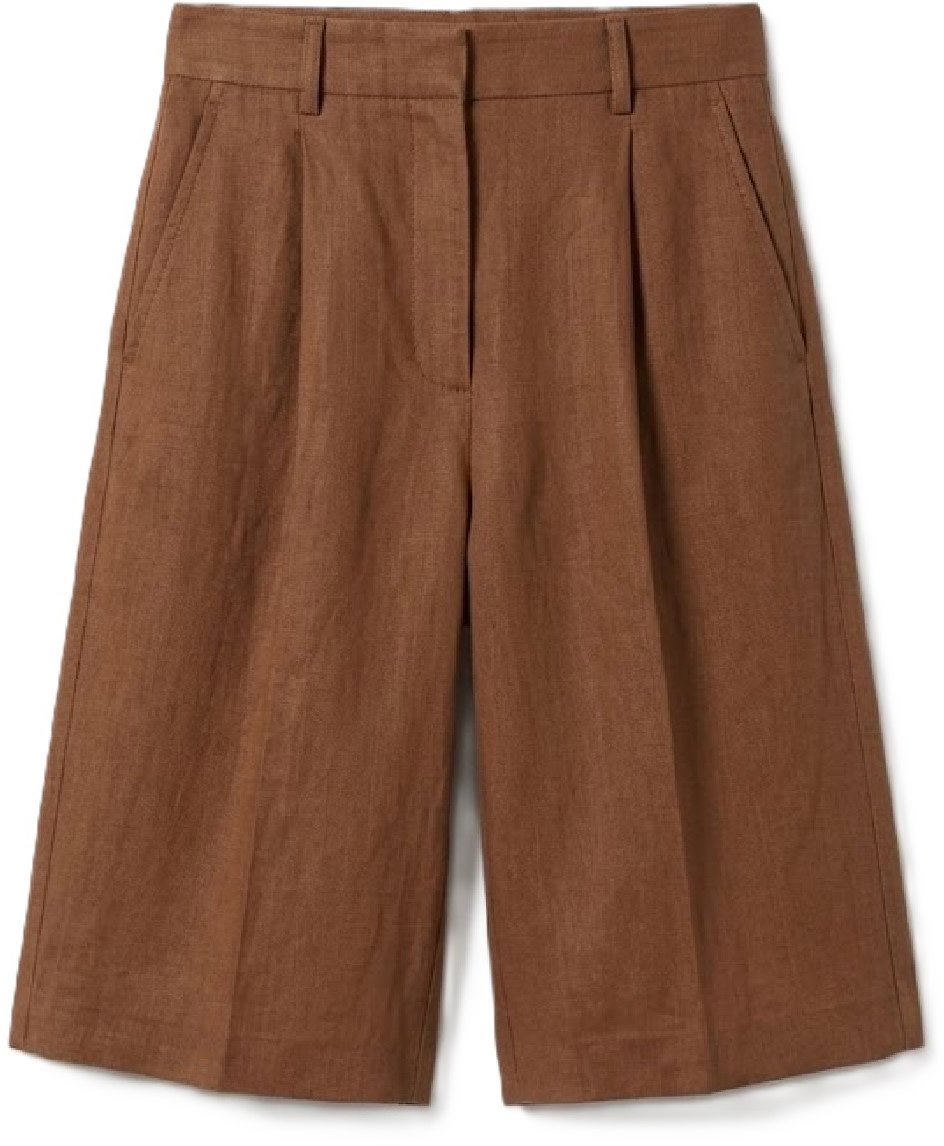 Max Mara Shorts Argilla Bruin
