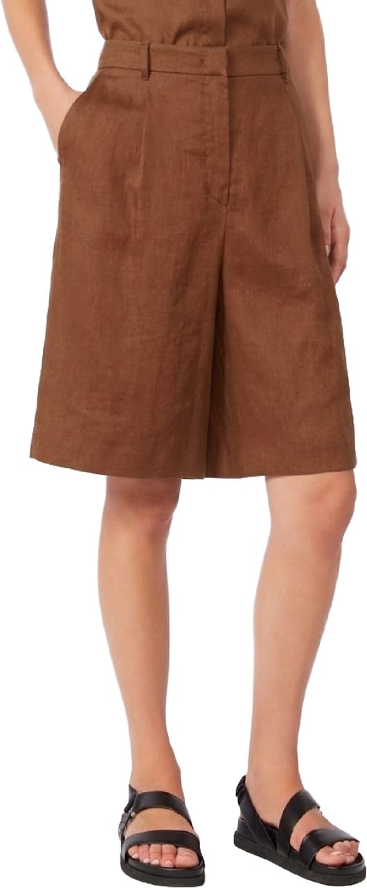 Max Mara Shorts Argilla Bruin