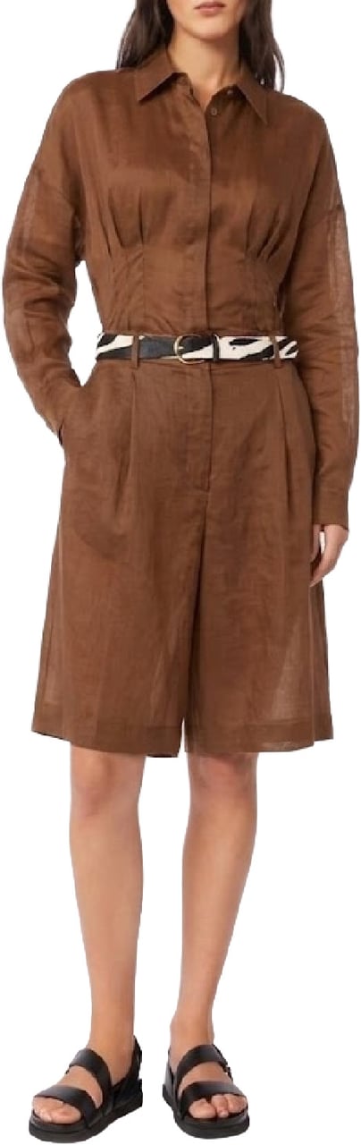 Max Mara Shorts Argilla Bruin